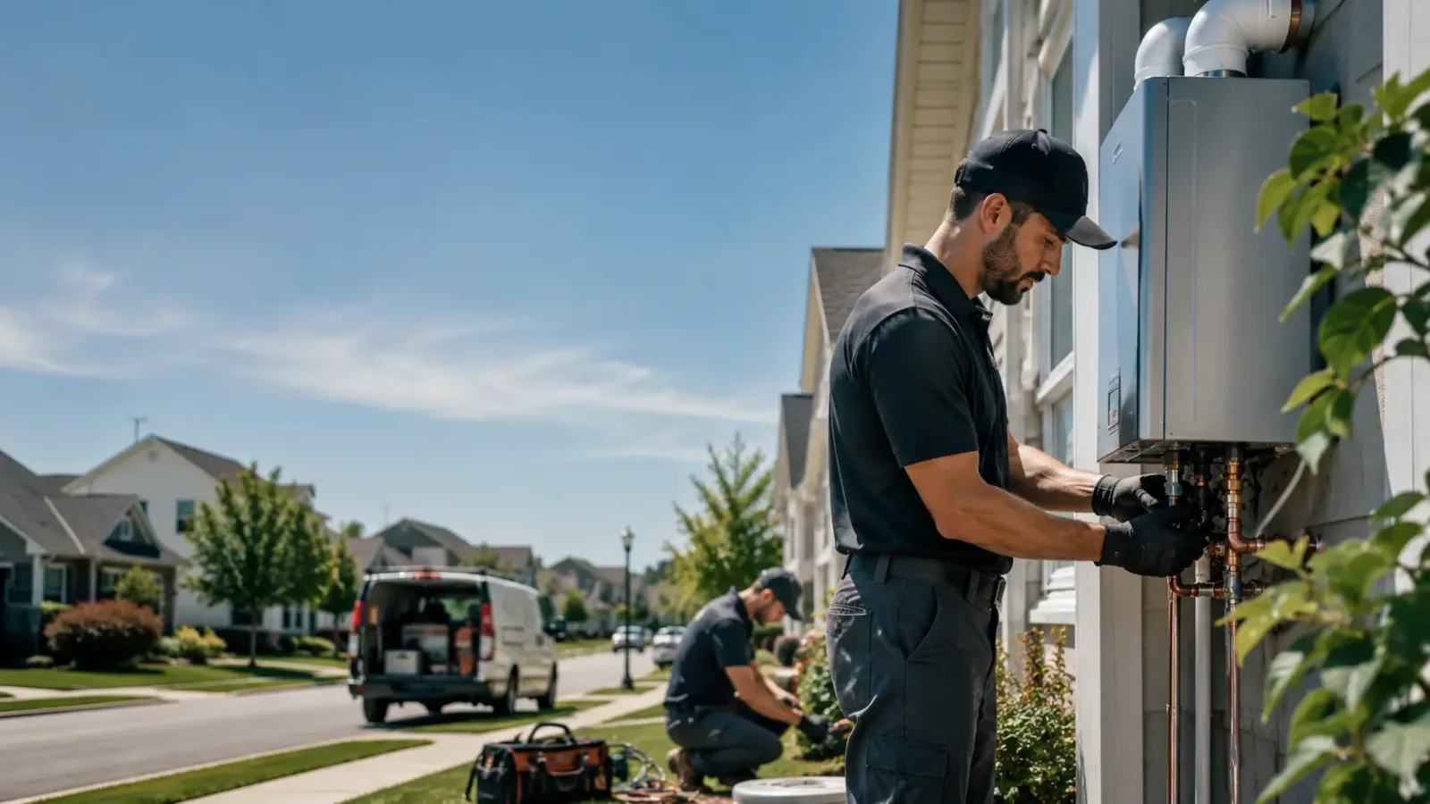 Tankless Water Heater Installation in Aberdeen, OH